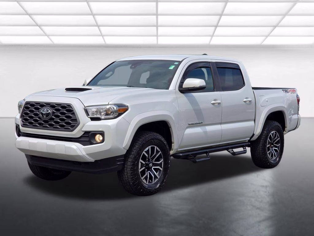 2021 Pearl Toyota Tacoma TRD Sport 4X4 Truck