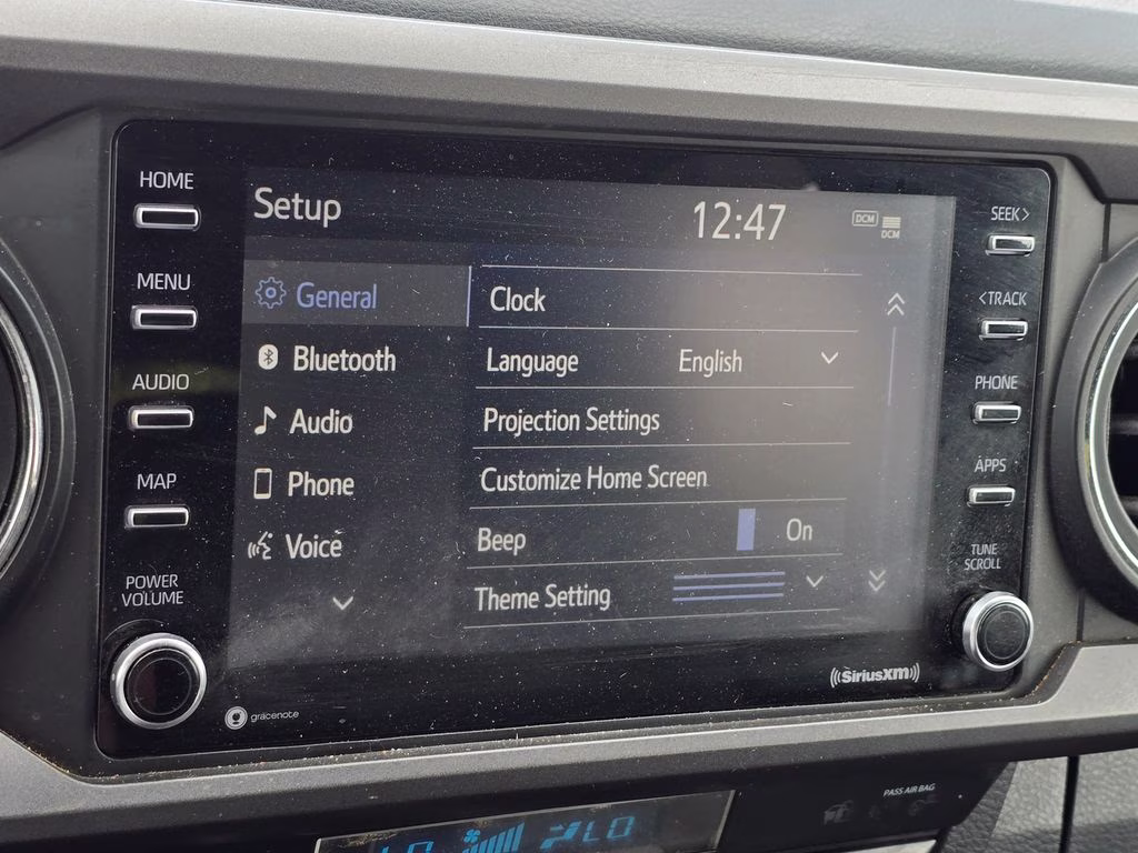 2021 Pearl Toyota Tacoma TRD Sport 4X4 Truck