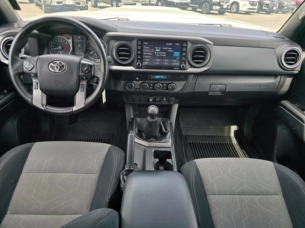 2021 Pearl Toyota Tacoma TRD Sport 4X4 Truck