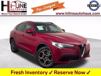 2018 Alfa Rosso Alfa Romeo Stelvio Base AWD SUV