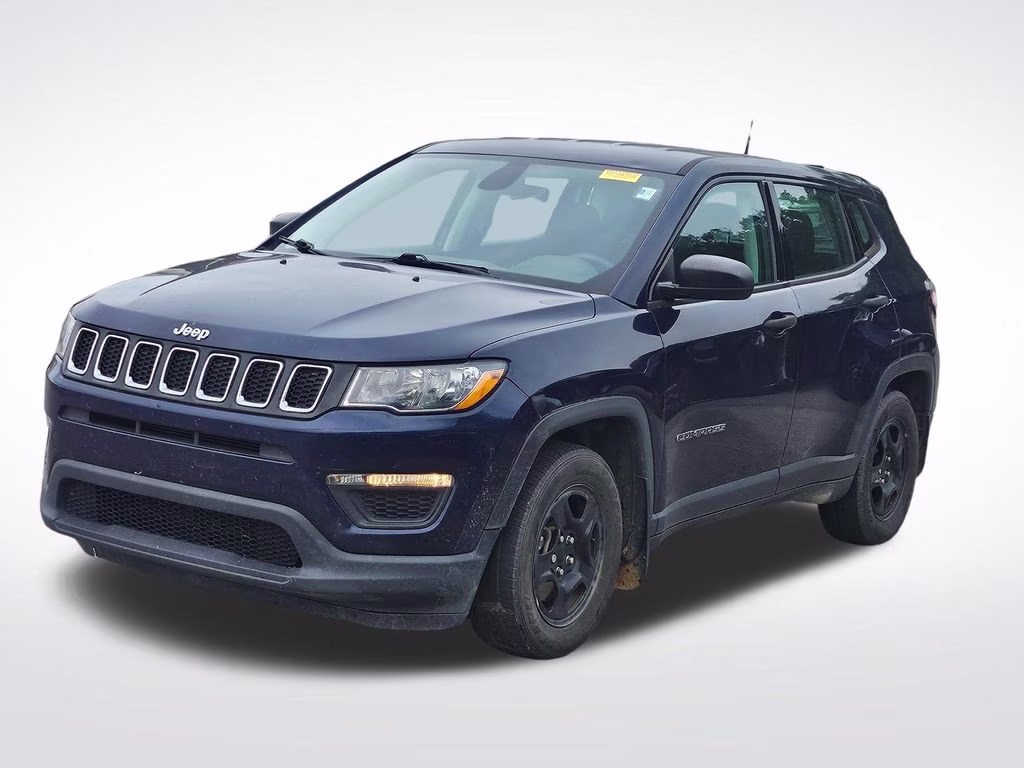Certified 2021 Jeep Compass Sport with VIN 3C4NJCAB8MT542704 for sale in Walterboro, SC