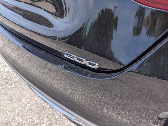 2015 Black Clearcoat Chrysler 200 Limited FWD Sedan