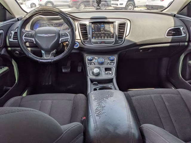 2015 Black Clearcoat Chrysler 200 Limited FWD Sedan