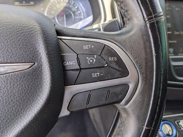 2015 Black Clearcoat Chrysler 200 Limited FWD Sedan