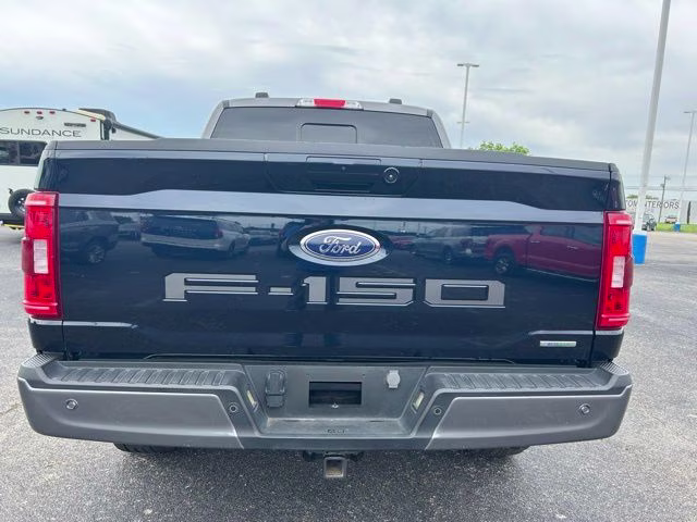 2023 Blue Ford F-150 XLT 4X4 Truck