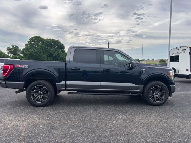 2023 Blue Ford F-150 XLT 4X4 Truck