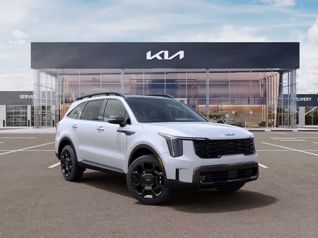 2026 Glacial White Pearl Kia Sorento X-Line EX AWD SUV