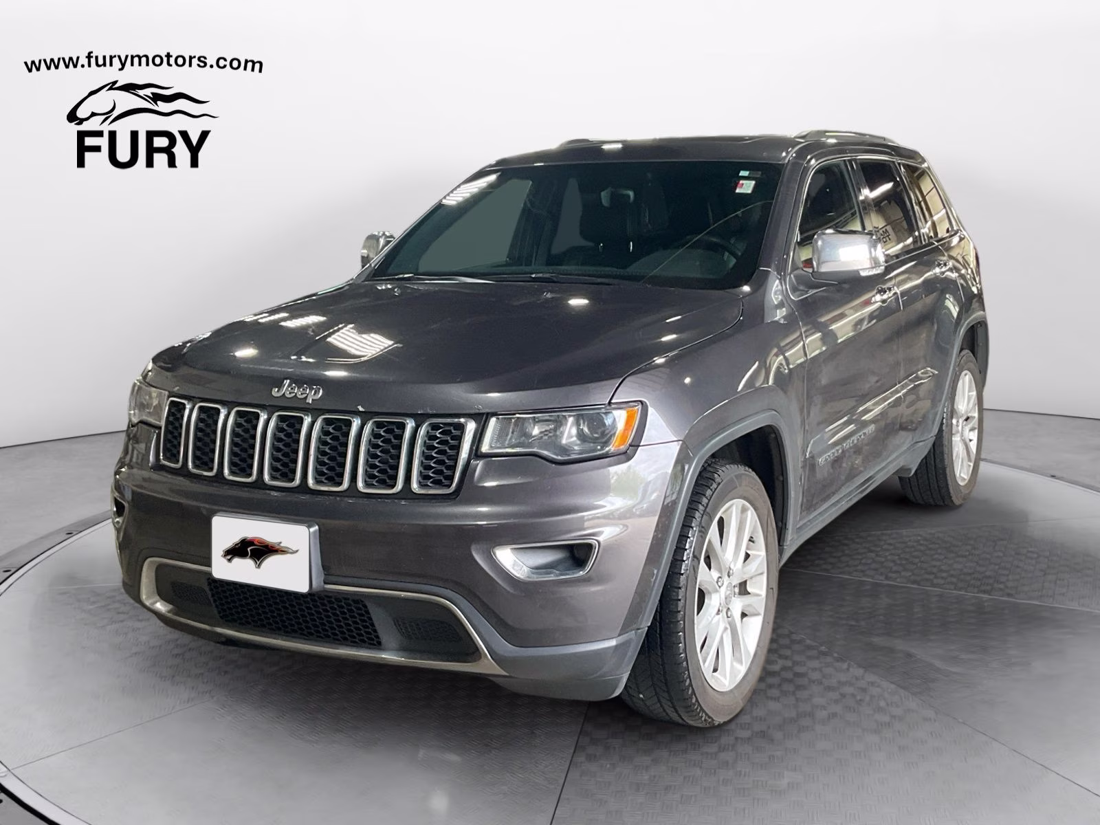 2017 Granite Crystal Metallic Clearcoat Jeep Grand Cherokee Limited 4X4 SUV
