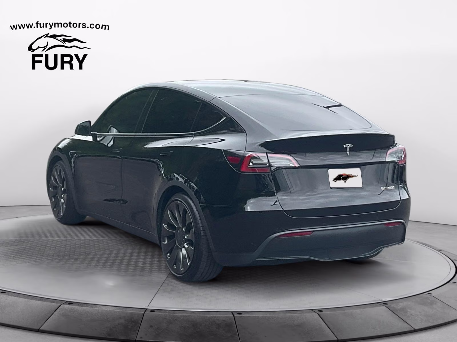 2022 Black Tesla Model Y Performance AWD SUV