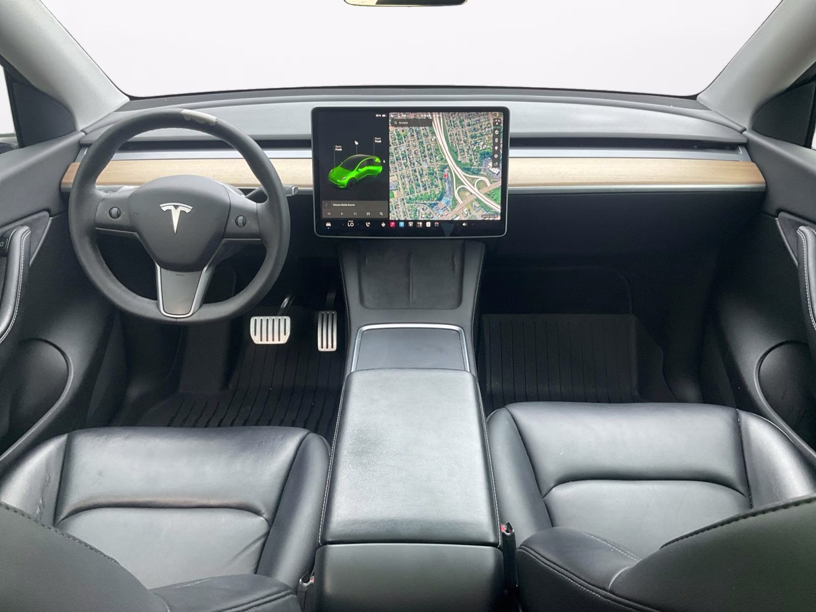 2022 Black Tesla Model Y Performance AWD SUV