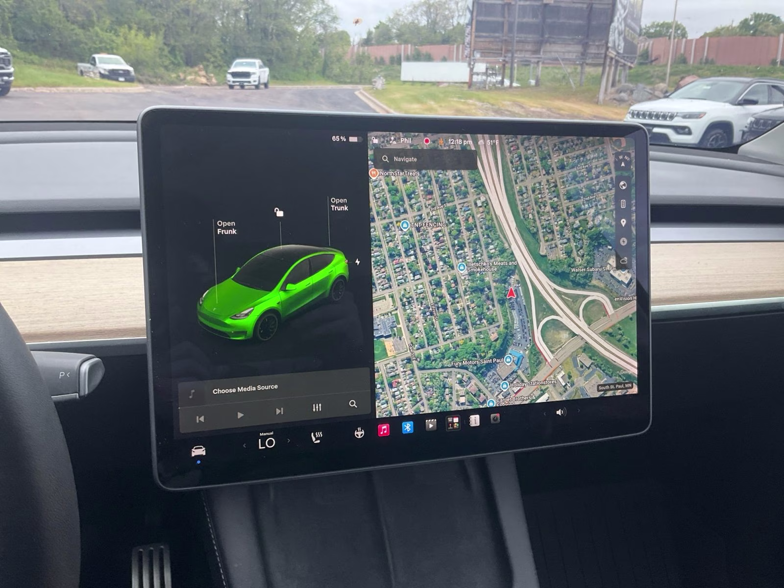 2022 Black Tesla Model Y Performance AWD SUV