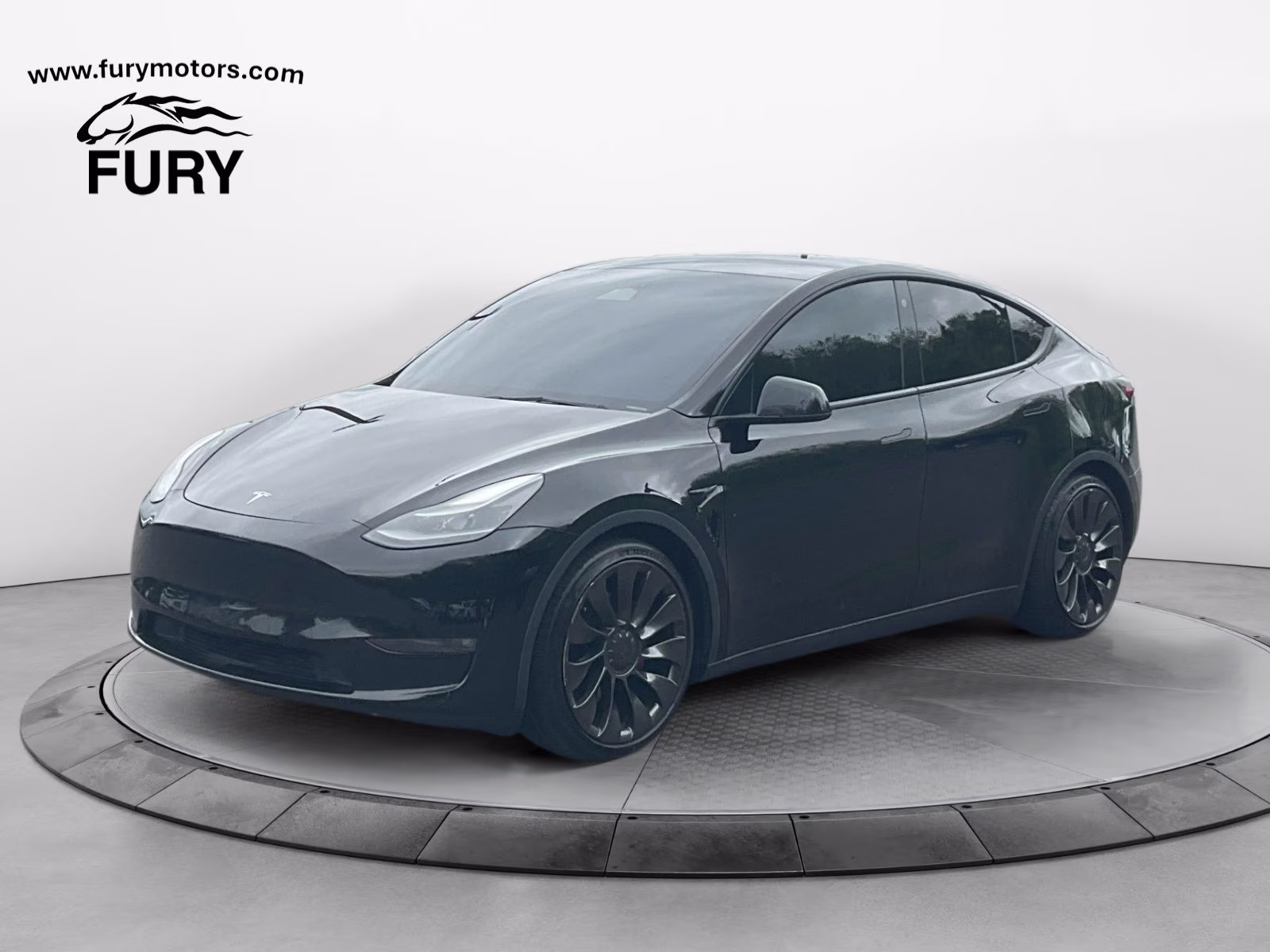 2022 Black Tesla Model Y Performance AWD SUV