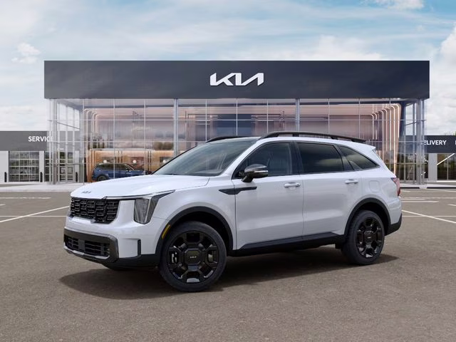 2026 Glacial White Pearl Kia Sorento X-Line EX AWD SUV