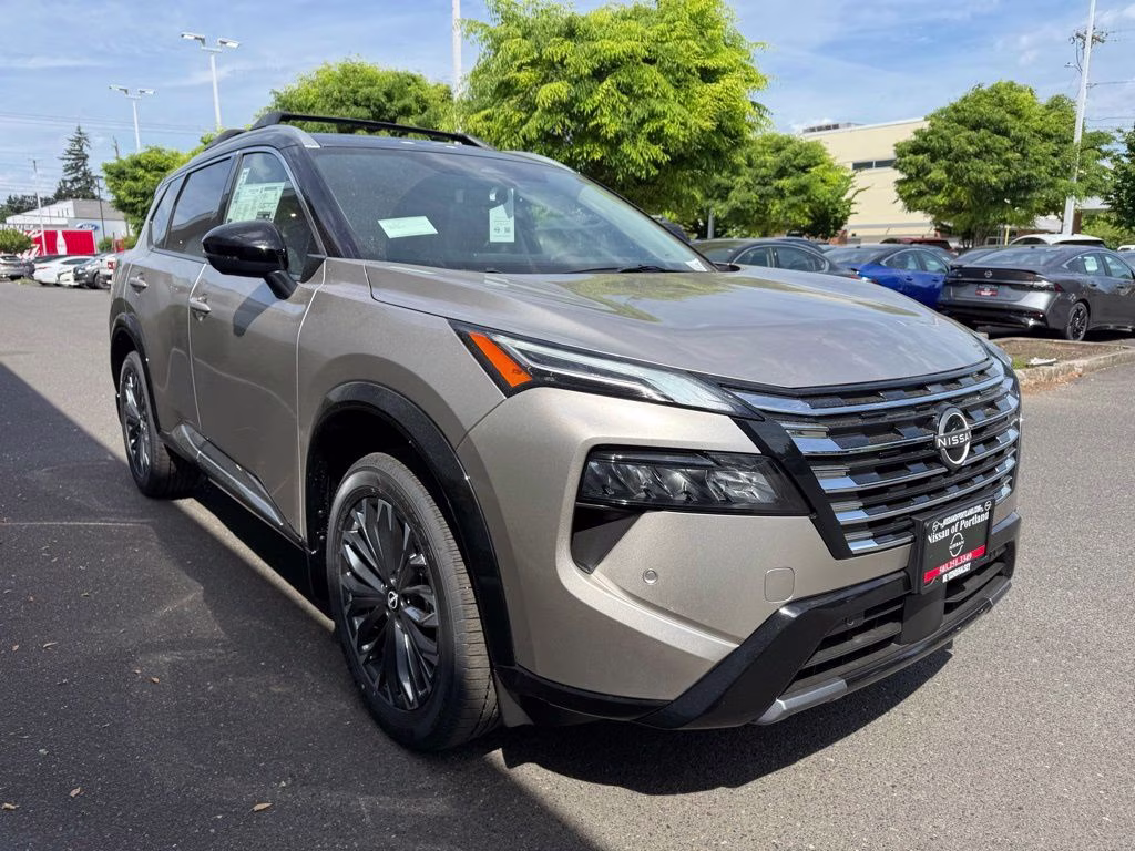 2026 Champagne Silver Metallic Nissan Rogue Platinum AWD SUV