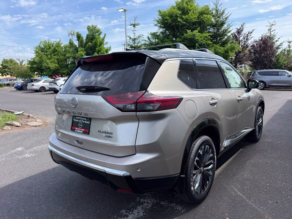 2026 Champagne Silver Metallic Nissan Rogue Platinum AWD SUV