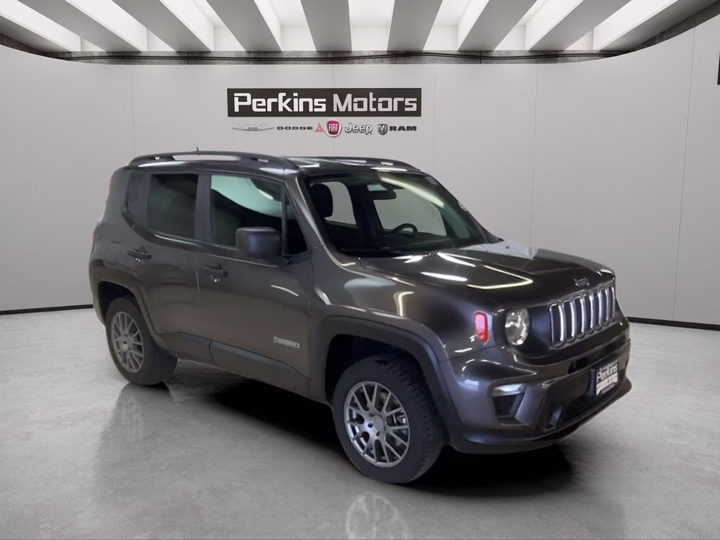 2019 Granite Crystal Metallic Clearcoat Jeep Renegade Sport 4X4 SUV