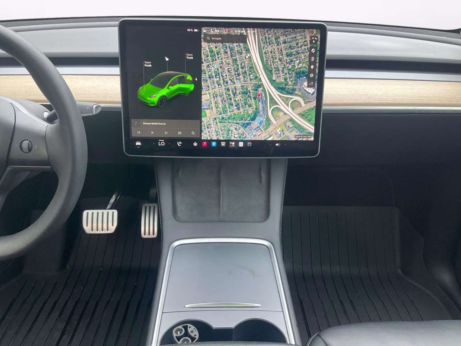 2022 Black Tesla Model Y Performance AWD SUV
