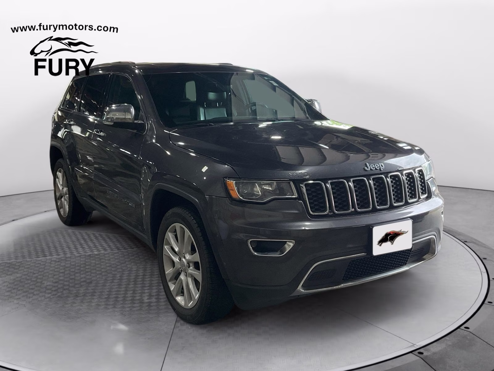 2017 Granite Crystal Metallic Clearcoat Jeep Grand Cherokee Limited 4X4 SUV