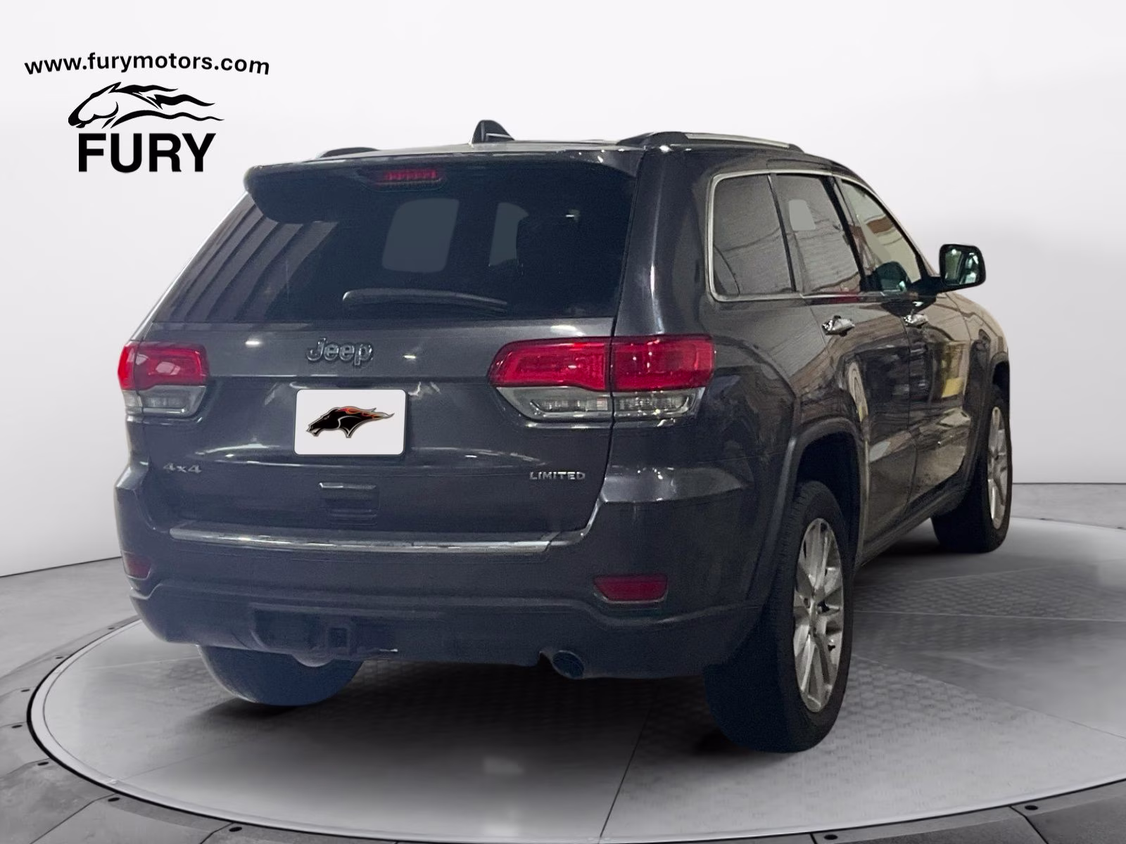 2017 Granite Crystal Metallic Clearcoat Jeep Grand Cherokee Limited 4X4 SUV