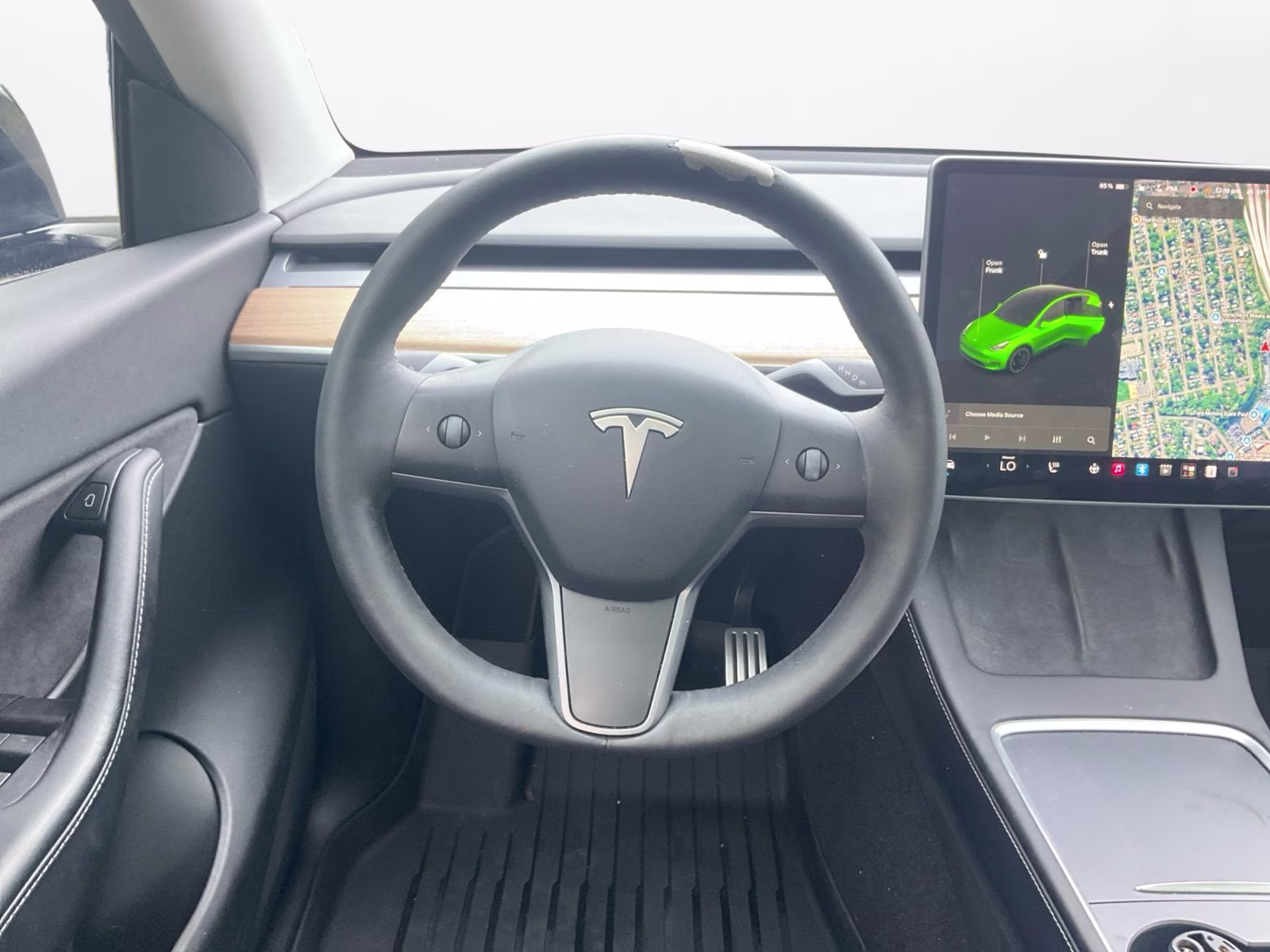 2022 Black Tesla Model Y Performance AWD SUV