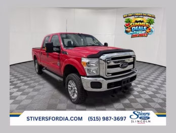 2016 Race Red Ford Super Duty F-250 SRW XL 4X4 Truck
