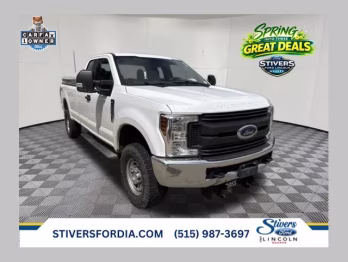 2019 Oxford White Ford Super Duty F-250 SRW XL 4X4 Truck