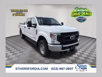 2022 Oxford White Ford Super Duty F-350 SRW XL 4X4 Truck