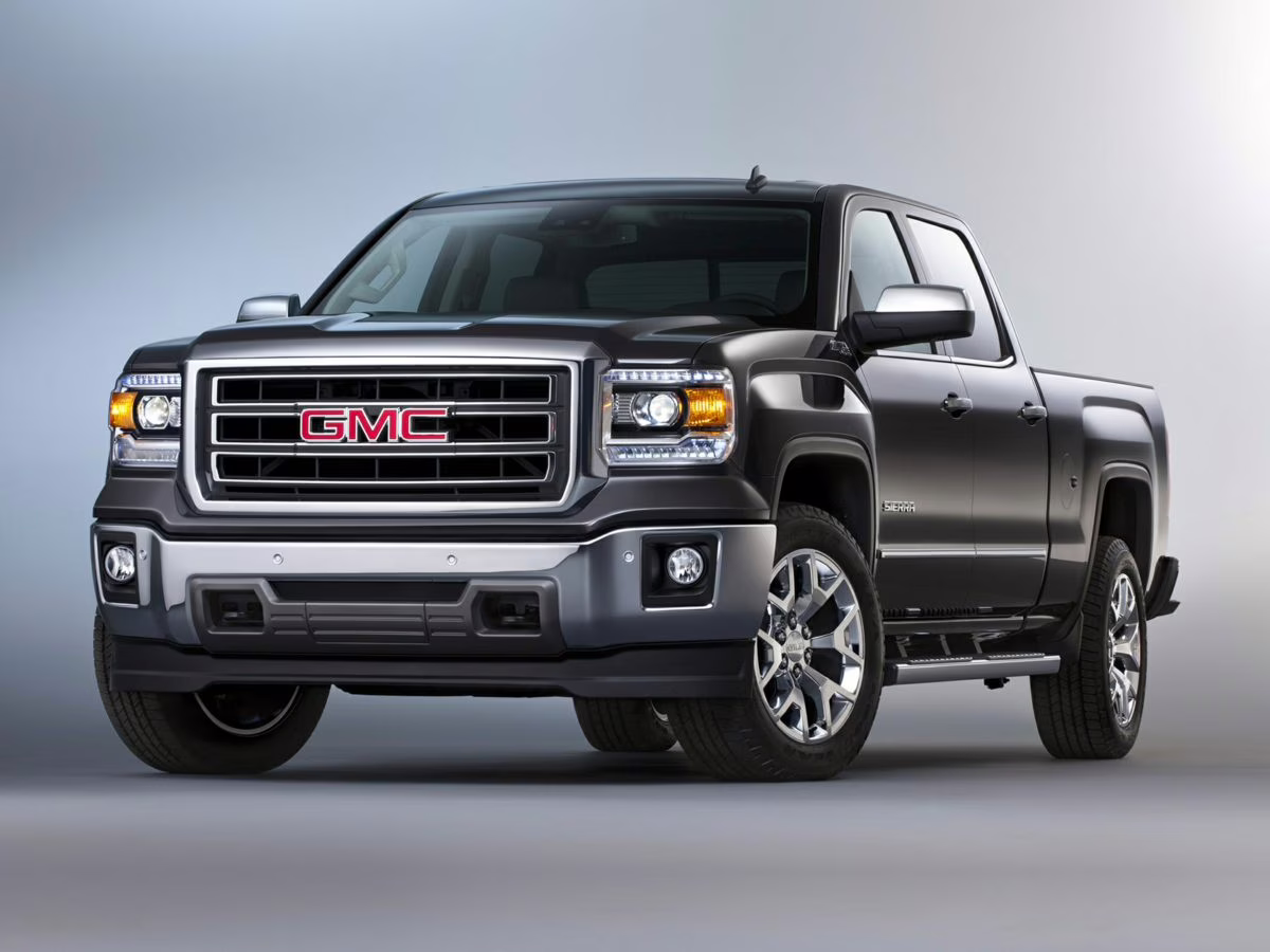 2014 Emerald Green Metallic GMC Sierra 1500 SLE 4X4 Truck