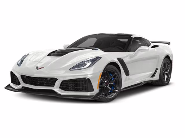 2019 Arctic White Chevrolet Corvette ZR1 RWD Coupe