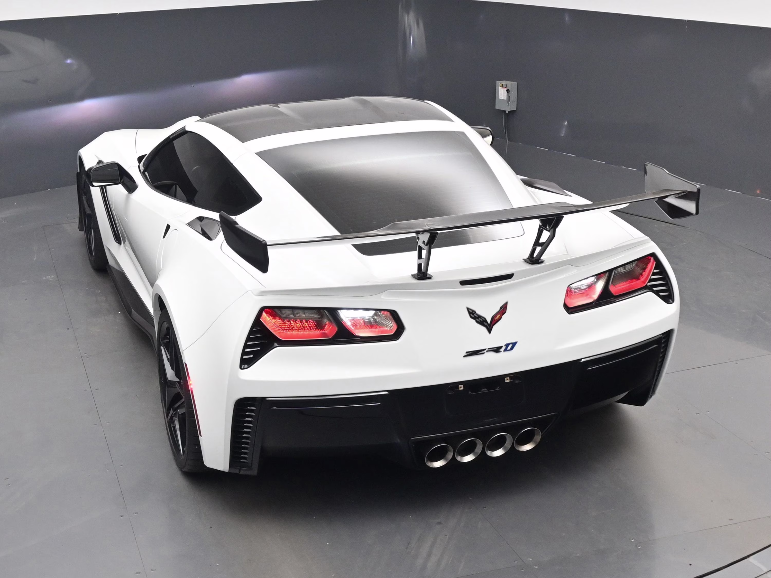 2019 Arctic White Chevrolet Corvette ZR1 RWD Coupe