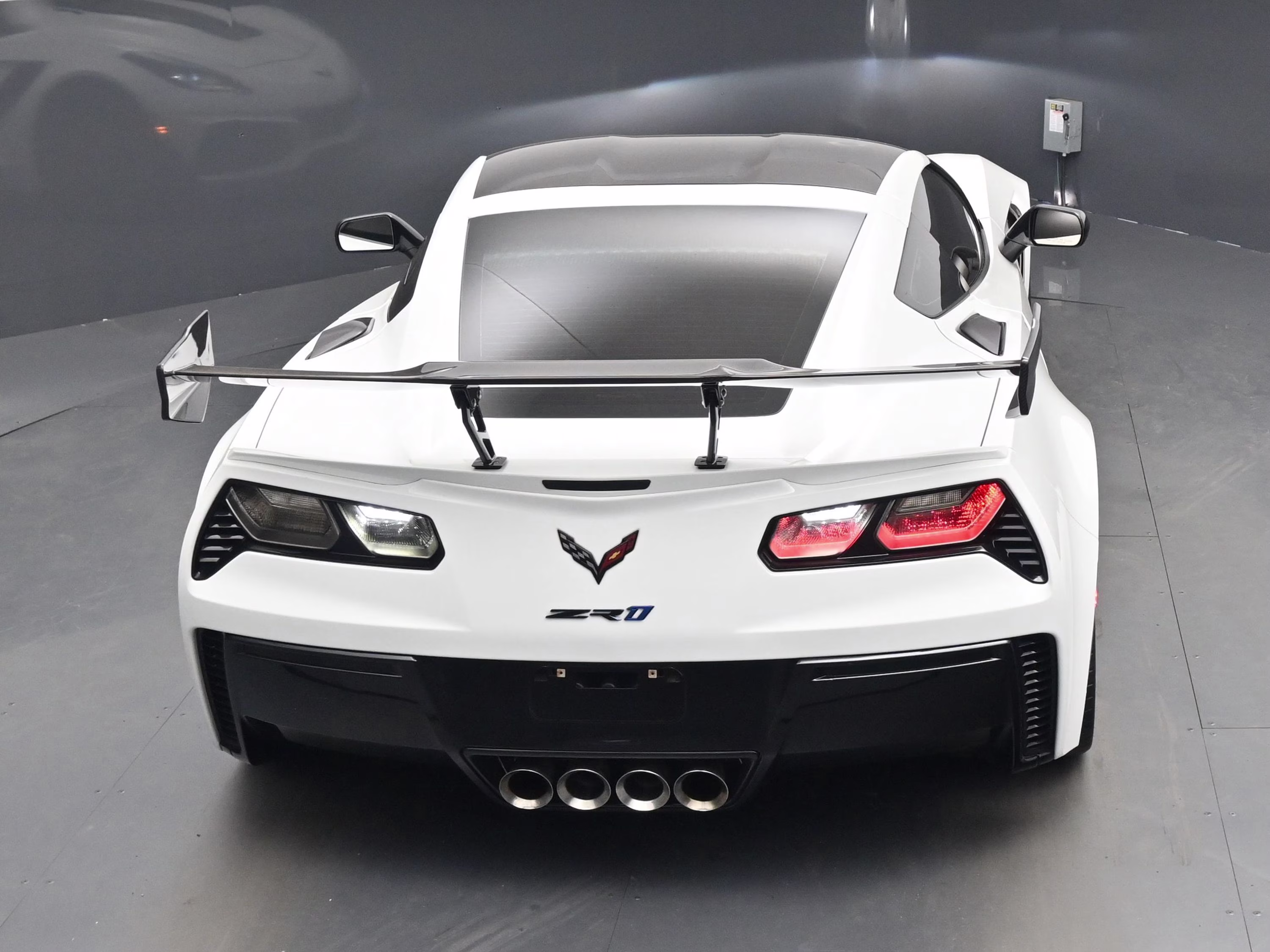 2019 Arctic White Chevrolet Corvette ZR1 RWD Coupe