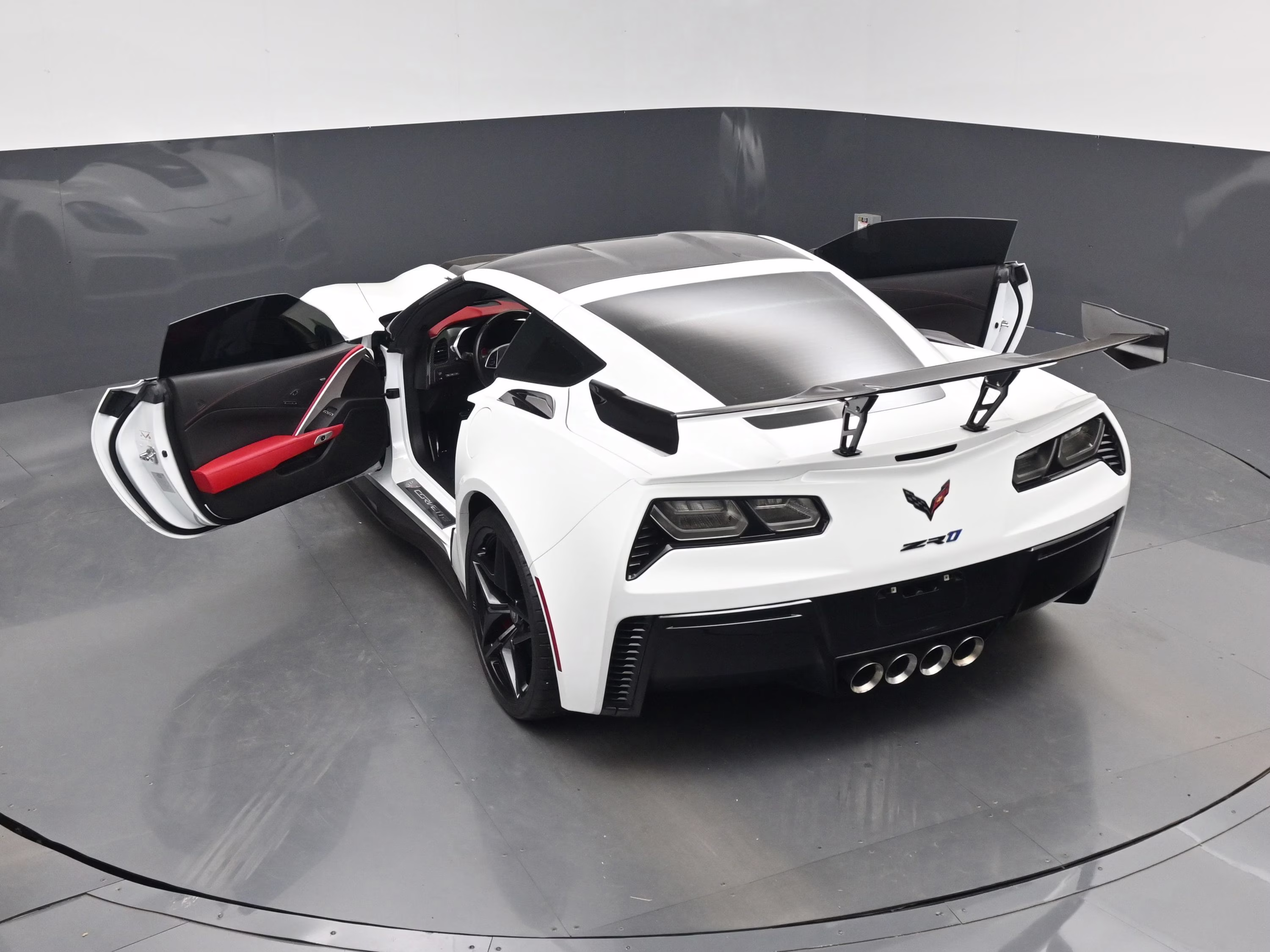 2019 Arctic White Chevrolet Corvette ZR1 RWD Coupe