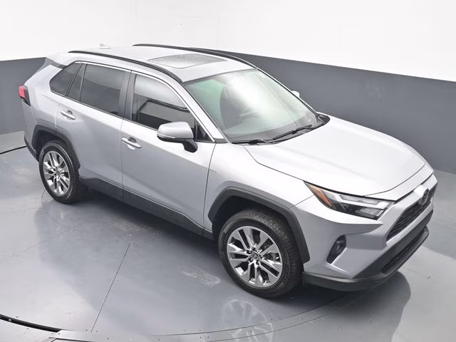 2022 Silver Sky Metallic Toyota RAV4 XLE Premium AWD SUV