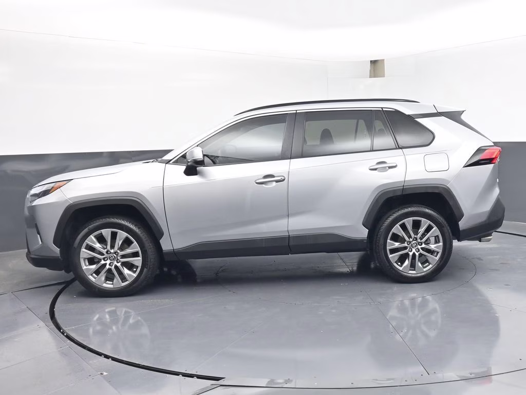 2022 Silver Sky Metallic Toyota RAV4 XLE Premium AWD SUV