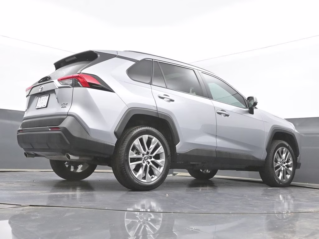 2022 Silver Sky Metallic Toyota RAV4 XLE Premium AWD SUV