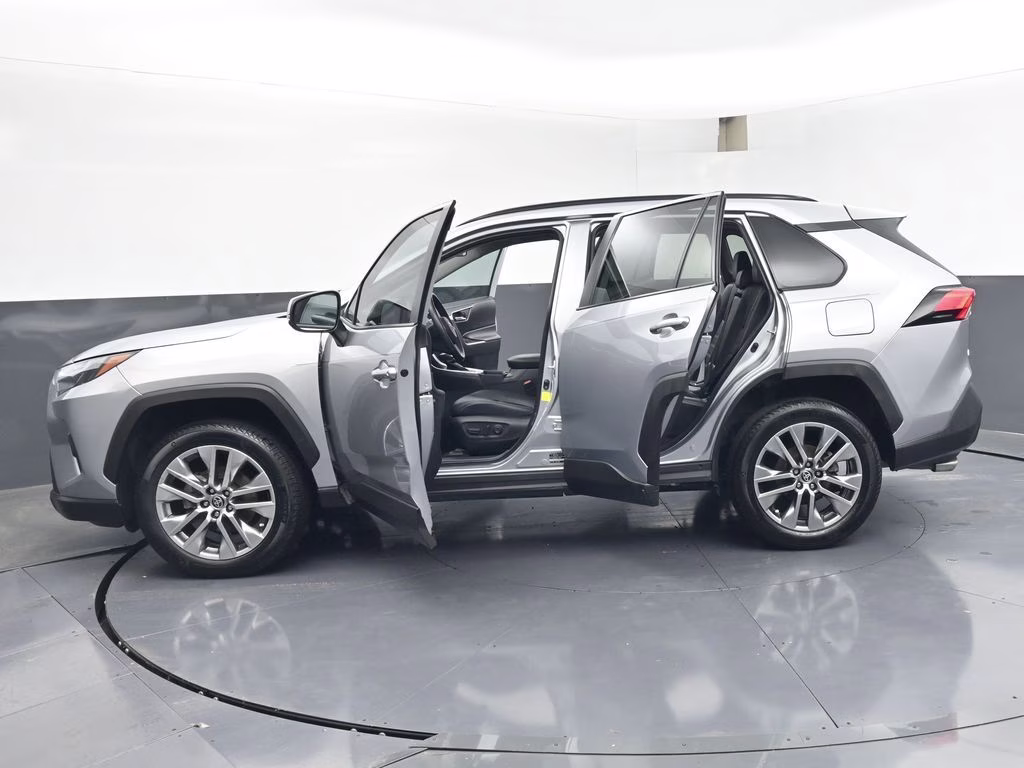 2022 Silver Sky Metallic Toyota RAV4 XLE Premium AWD SUV