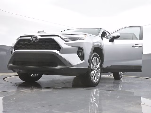 2022 Silver Sky Metallic Toyota RAV4 XLE Premium AWD SUV