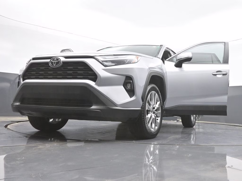 2022 Silver Sky Metallic Toyota RAV4 XLE Premium AWD SUV