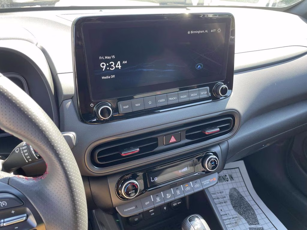 2023 Lunar White Hyundai Kona N Line AWD SUV