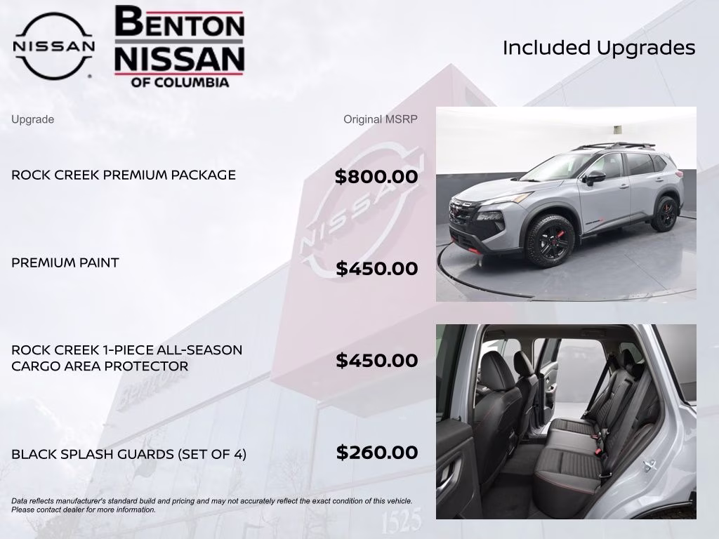 2026 Boulder Gray Pearl Nissan Rogue Rock Creek AWD SUV