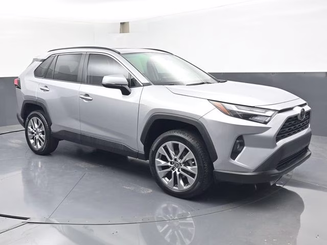 2022 Silver Sky Metallic Toyota RAV4 XLE Premium AWD SUV