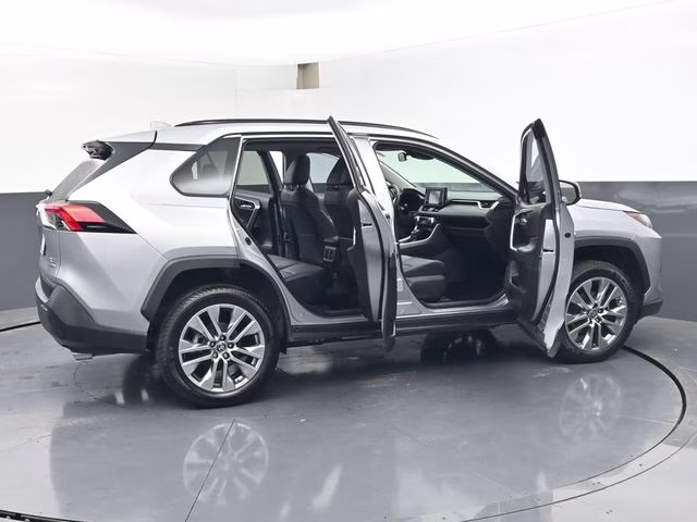 2022 Silver Sky Metallic Toyota RAV4 XLE Premium AWD SUV