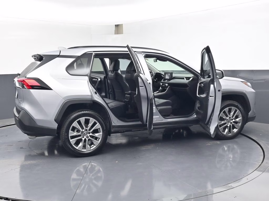 2022 Silver Sky Metallic Toyota RAV4 XLE Premium AWD SUV