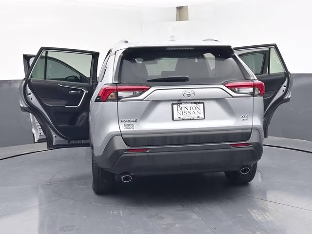 2022 Silver Sky Metallic Toyota RAV4 XLE Premium AWD SUV