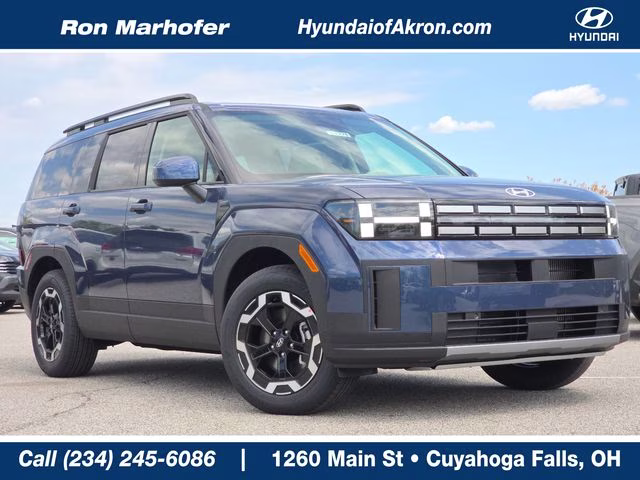 2026 Atlantis Blue Hyundai Santa Fe SEL AWD SUV