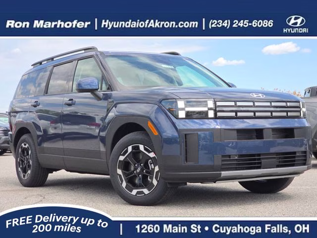 2026 Atlantis Blue Hyundai Santa Fe SEL AWD SUV