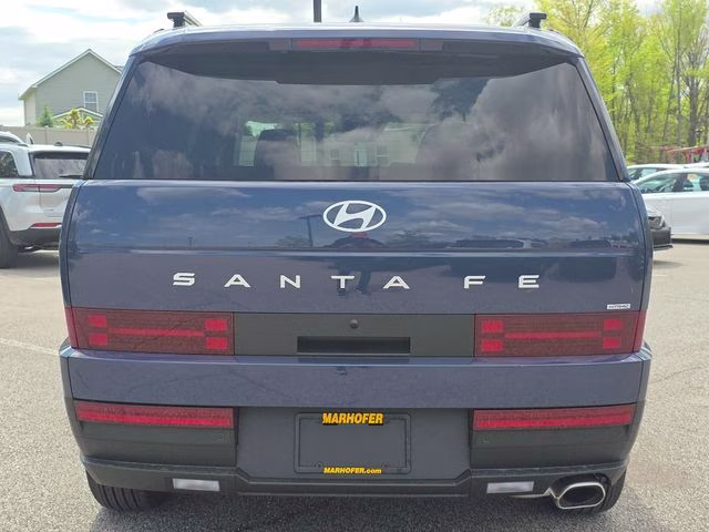 2026 Atlantis Blue Hyundai Santa Fe SEL AWD SUV