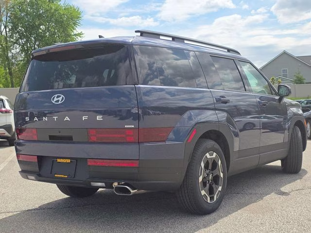 2026 Atlantis Blue Hyundai Santa Fe SEL AWD SUV
