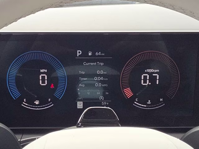 2026 Atlantis Blue Hyundai Santa Fe SEL AWD SUV