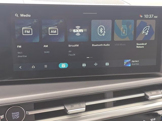 2026 Atlantis Blue Hyundai Santa Fe SEL AWD SUV